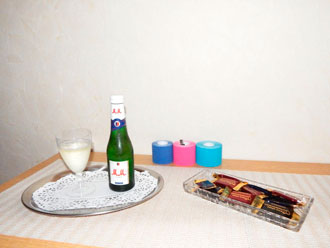 Begrüßungsgetränk