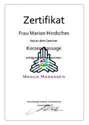 Kerzenmassage
